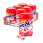 Goma de Mascar Mentos Pure Fresh Morango 56g - Imagem 2