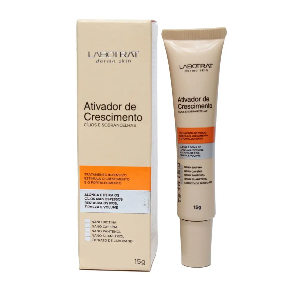 Ativador Crescimento Alonga Sobrancelhas Cílios Labotrat 15g Ativador Crescimento Alonga Sobrancelhas Cílios Labotrat 15g - Image 1