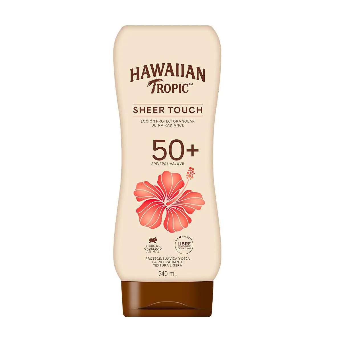Protetor Solar Hawaiian Tropic Sheer Touch Ultra Radiance FP Protetor Solar Hawaiian Tropic Sheer Touch Ultra Radiance FPS 50+ Loção 240ml - Image 1
