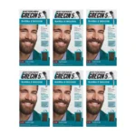 Grecin 5 Barba e Bigode 28g M - 90 Castanho - Kit C / 6un