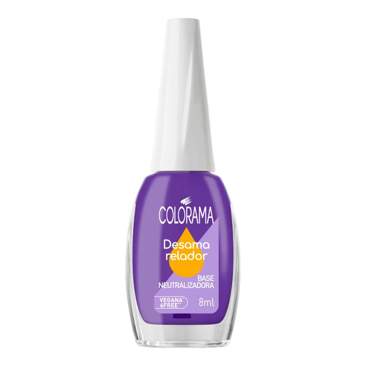 Esmalte Base Neutralizadora Colorama Salva Unhas Desamarelad Esmalte Base Neutralizadora Colorama Salva Unhas Desamarelador 8ml - Image 1