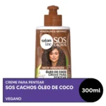 Creme para Pentear Cabelo Cacheado Salon Line S.O.S. Cachos 300ml