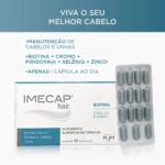 Suplemento Alimentar Imecap Hair Leve 90 Pague 60 cápsulas - Image 3