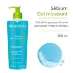 Gel de Limpeza Bioderma Sébium Gel Moussant Pele Oleosa 500ml - Image 2