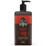 Balm para Barba Negra Amadeirado, Doce e Marcante 120g Don Alcides