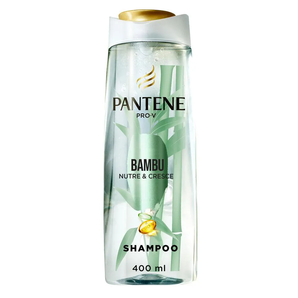 Shampoo Pantene Bambu Nutre e Cresce 400ml Shampoo Pantene Bambu Nutre e Cresce 400ml - Image 1