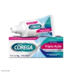 Creme Fixador de Dentadura Ultra Corega Tripla Ação Sem Sabor com 20g
