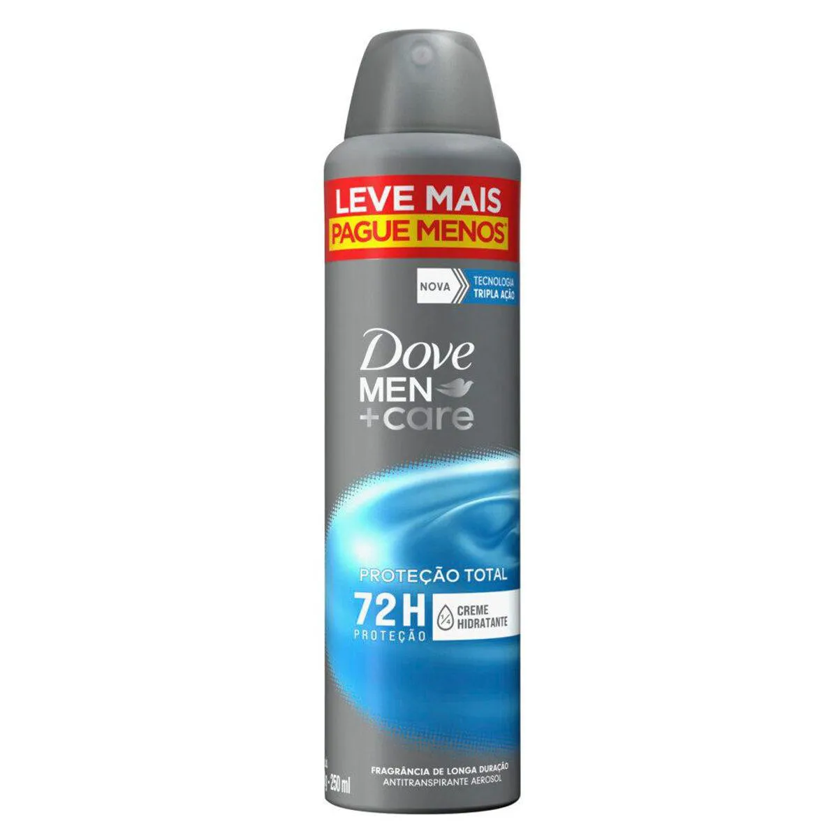 Desodorante Antitranspirante Aerosol Dove Men +Care Proteção Desodorante Antitranspirante Aerosol Dove Men +Care Proteção Total 72h 250ml - Image 1