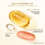 Creme para Pentear Pantene Pro-V Miracles Biotinamina B3 Antiqueda & Nutrição 240g - Image 4