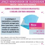 Lenço de Papel Removedor de Oleosidade 50 Folhas Ricca - Image 4