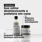 Shampoo L'Oréal Professionnel Metal Detox Cabelos Danificados 300ml - Image 3