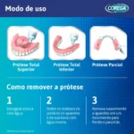 Kit Creme Fixador de Dentadura Ultra Corega Tripla Ação Sem Sabor 70g + 20g - Image 3