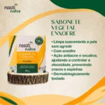 Sabonete de Enxofre em Barra Needs Natos Vegetal 90g - Imagem 3