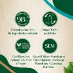 Sabonete Líquido Óleo de Banho Needs Natos Amêndoas 200ml - Imagem 4