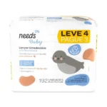 Lenço Umedecido Needs Baby Sem Fragrância 192 Unidades