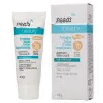 Protetor Solar Facial Needs Beauty FPS 70 Bege Claro 40g