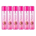 Kit 6Un Spray Secante de Esmalte Aspa - 400ml - Seca Instantaneo