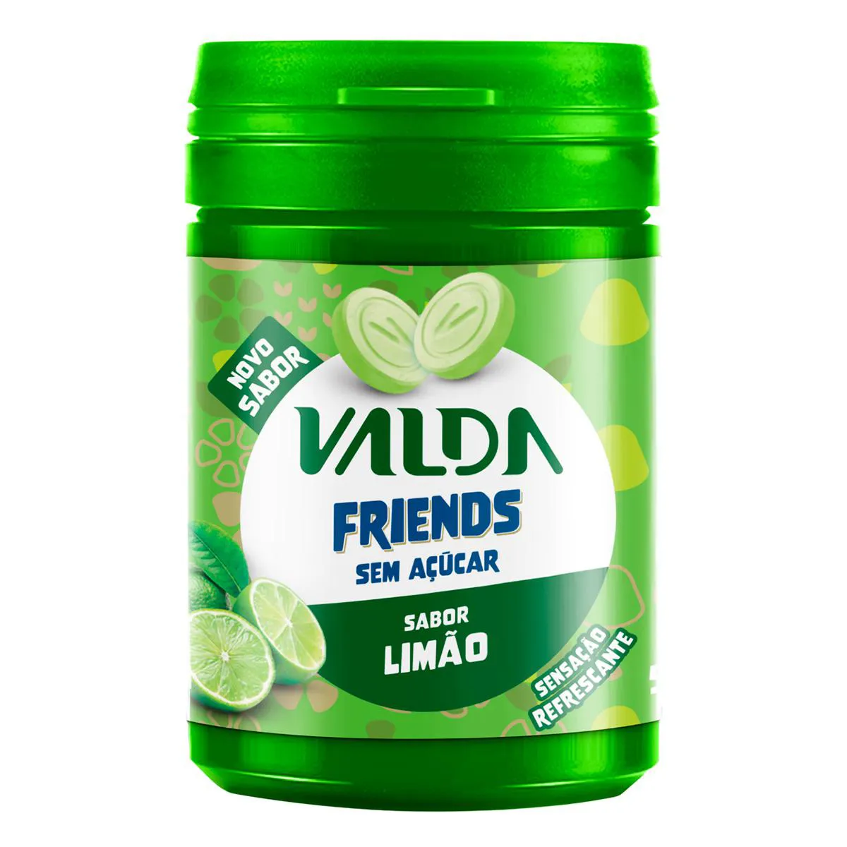 Pastilhas Valda Friends Limão Sem Açúcar 50g Pastilhas Valda Friends Limão Sem Açúcar 50g - Image 1