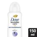 Desodorante Antitranspirante Aerosol Dove Invisible Dry Feminino 48h 150ml