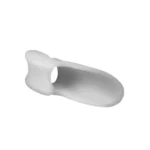 Par Protetor Ortopédico Joanete Alívio de Dor Separador Corretor de Dedos Antiderrapante Silicone Branco - Image 4