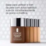 Base Líquida Clinique Anti-Blemish Solutions Tratamento Para Acnes 30ml - CN 52 Neutral - Image 2