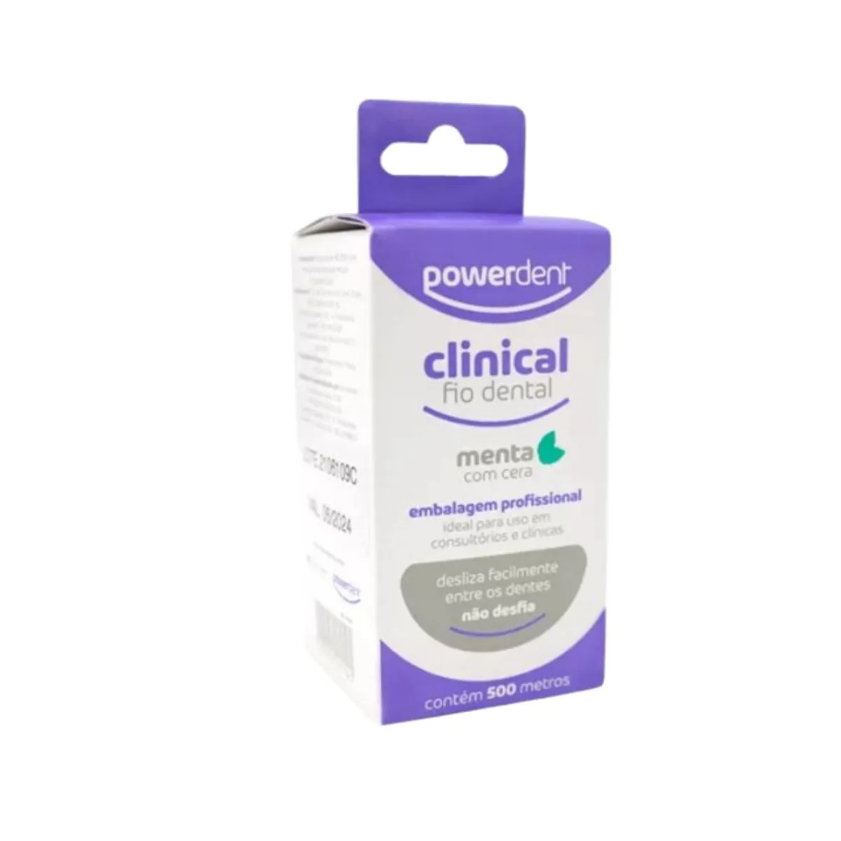 Fio Dental Sabor Menta Clinical 500 M Econômico Powerdent Fio Dental Sabor Menta Clinical 500 M Econômico Powerdent - Image 1