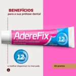 Aderefix Creme Fixador de Protese Dentaria Original 68g(para Dentadura) - Image 4