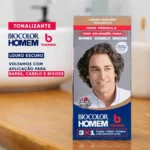 Tonalizante de Cabelo Biocolor Homem Bozzano - Louro Escuro - Image 3