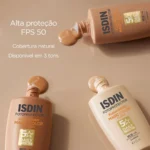 Protetor Solar Facial ISDIN Fusion Water Color FPS 50 Médio 50ml - Image 2