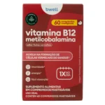 Vitamina B12 Bwell Frutas Vermelhas 60 Comprimidos Mastigáveis