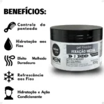 Gel Fixador Salon Line Men Essence Fixação Média Aspecto Molhado 300g - Image 2