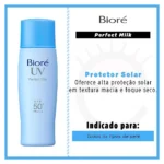 Bioré Kit – Protetor Solar Facial Perfect Milk Fps50 40Ml + Demaquilante Facial Sérum de Limpeza Make Up Remover 230Ml - Image 3