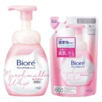 Bioré Marshmallow Whip Moisture Kit – Sabonete Líquido Facial 150Ml + Refil 130Ml
