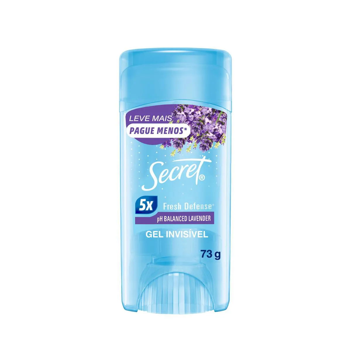 Desodorante Antitranspirante Stick Gel Secret pH Balanced La Desodorante Antitranspirante Stick Gel Secret pH Balanced Lavanda Feminino 48h 73g - Image 1