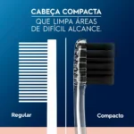 Escova de Dente Oral-B Purification Sensitive Cerdas Ultrafinas Minerais de Carvão 2 unidades - Image 4
