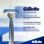 Aparelho para Depilação Gillette Corpo Descartável 2 unidades - Image 2