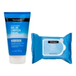 Kit Neutrogena Deep Clean Gel de Limpeza Facial 150g + Lenço Demaquilante 25 unidades