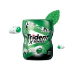 Goma de Mascar Trident X Senses Menta Sem Açúcar 54g - Image 2