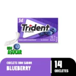 Goma de Mascar Trident Blueberry Sem Açúcar 25,2g - Image 4