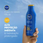 Kit Protetor Solar Corporal Nivea Sun Protect & Hidrata FPS 30 com 200ml + 100ml - Image 3
