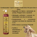 Condicionador Topázio Cereja e Avelã Dolce Pet para Cães e Gatos - 500Ml - Imagem 2