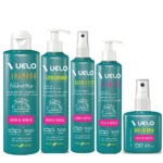 Kit Dolce Pet Shampoo Filhotes + Condicionador + Banho Á Seco + Leave-In + Deo Colônia Cheiro de Infância P/Cães e Gatos