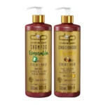 Kit Shampoo Suave + Condicionador Topázio Cereja e Avelã Dolce Pet para Cães e Gatos - 500Ml
