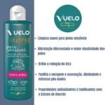 Shampoo Vuelo Pele Sensível Cheiro de Infância para Cães e Gatos 500Ml - Image 2