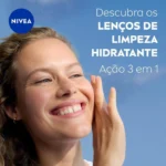 Lenços de Limpeza Facial Nivea Ação Hidratante 3 em 1 25Un - Image 2