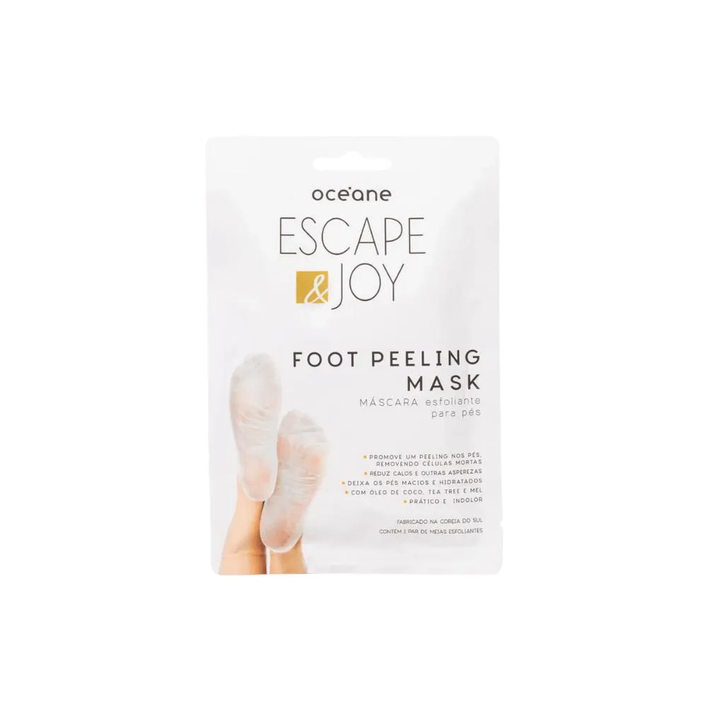 Oceane Foot Peeling Máscara Esfoliante para Pés Oceane Foot Peeling Máscara Esfoliante para Pés - Image 1