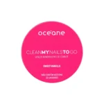 Lenços Removedores de Esmalte Océane Clean My Nails To Go Sweet Vanilla 25 unidades