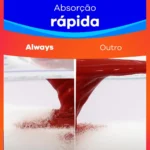 Absorvente Always Dia Ultra Suave com Abas 32 unidades - Image 2