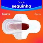 Absorvente Always Dia Ultra Suave com Abas 32 unidades - Image 3