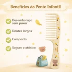 Pente Dentes Largos Infantil Proart Mini Pmp01B - Image 2